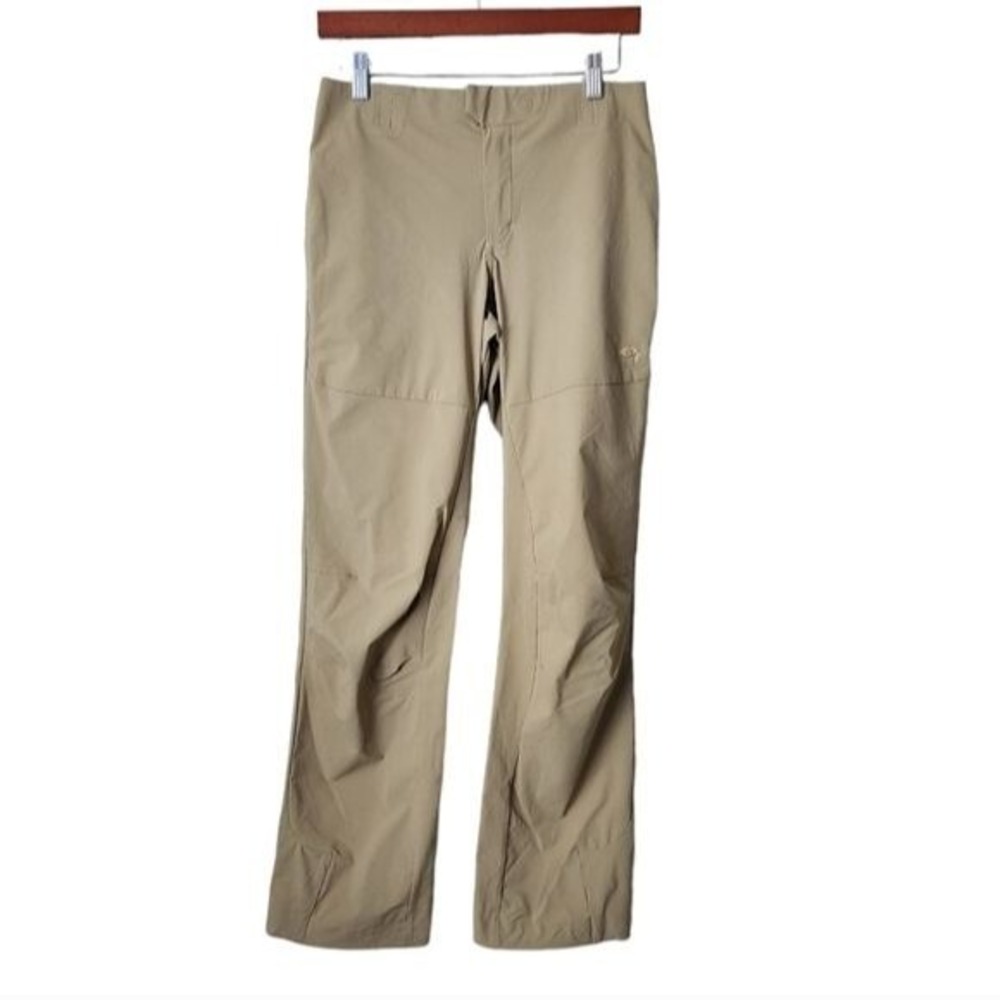 MOUNTAIN HARDWEAR Outdoor Active Nylon Trekking pants in tan size‎ 4